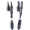 2 in 1 solar branch Connector, T2 Connector