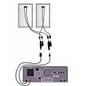 2 in 1 solar branch Connector, T2 Connector