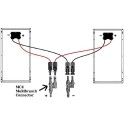 2 in 1 solar branch Connector, T2 Connector