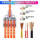 1 to 4 wire Connector - Pack of 4 1 to 4 wire Connector - Pack of 4