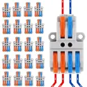 2 to 4 out Quick wire Connector - Pack of 4 2 to 4 out Quick wire Connector - Pack of 4
