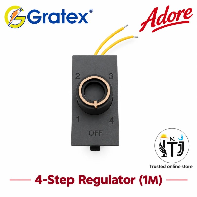Gratex Adore 4 Step Regulator 1M| Grey Gratex Adore 4 Step Regulator 1M| Grey