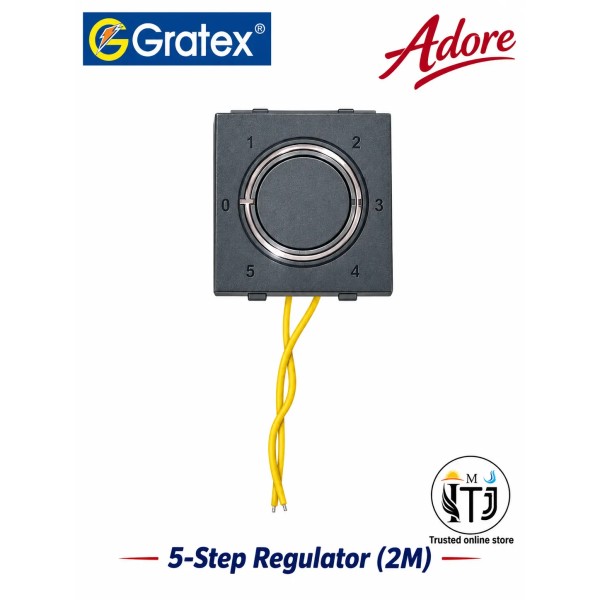 Gratex Adore 5 Step Regulator 2M| Grey 