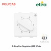 Polycab Etira Fan Regulator, 2M| White