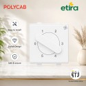 Polycab Etira Fan Regulator, 2M| White
