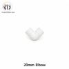 MITJ 20mm Elbow | White