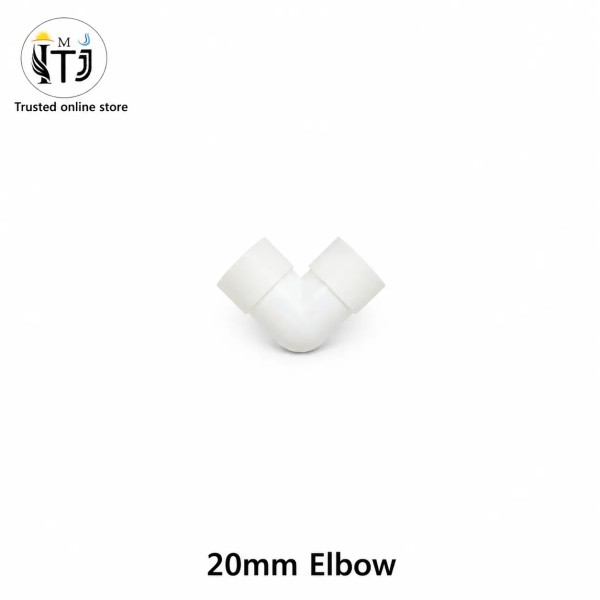 MITJ 20mm Elbow | White