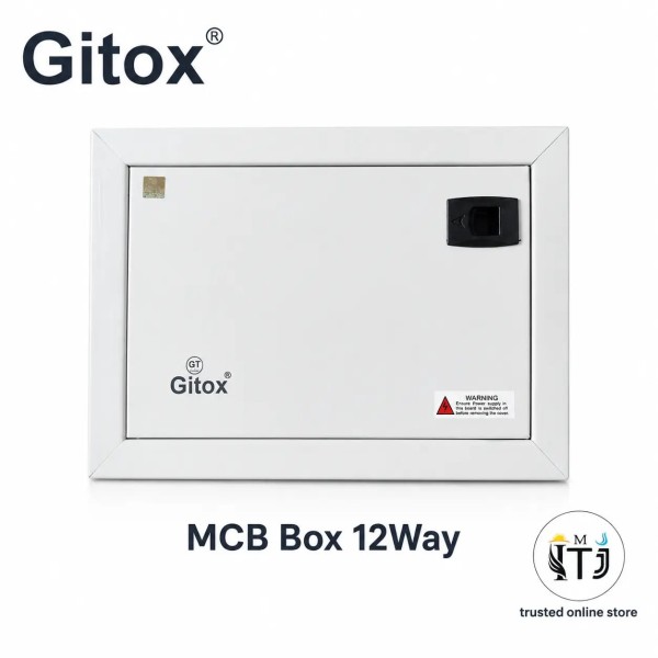 Gitox 12 Way MCB Box - Reliable Electrical Solution