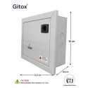 Gitox 10 Way MCB Box Gitox 10 Way MCB Box