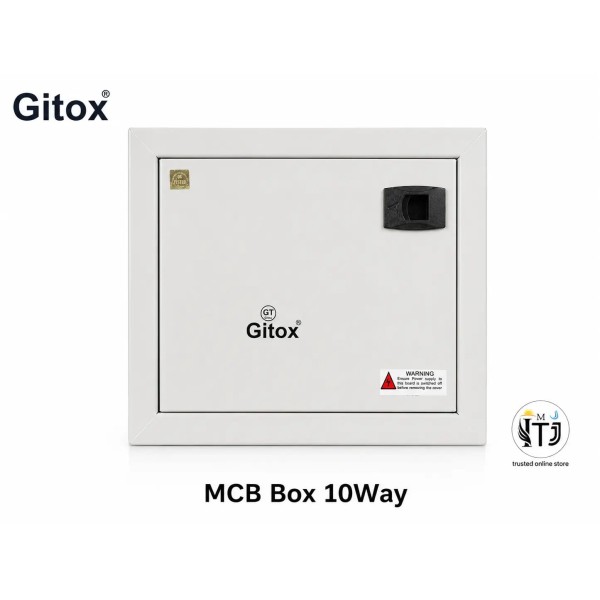 Gitox 10 Way MCB Box