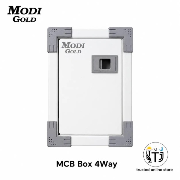 Modi Gold  4 Way MCB Box - Reliable Electrical Solution