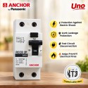 Anchor Uno RCCB DP 40A/ 30mA [98207]
