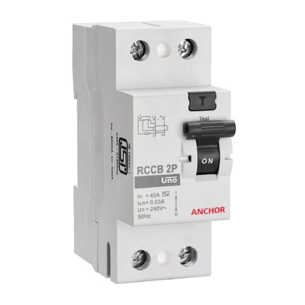Anchor RCCB DP 40A