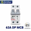 Gratex 63A DP MCB - Reliable Circuit Protection