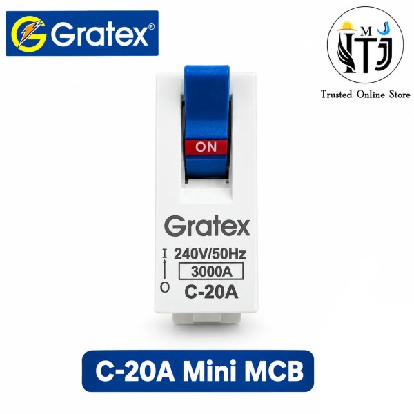 Gratex C-20A Mini MCB- Reliable Circuit Protection