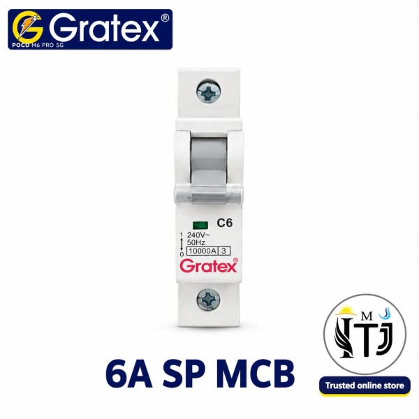 Gratex  6A , SP  MCB