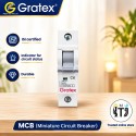 Gratex  6A , SP  MCB