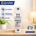 Gratex 40A SP MCB - Reliable Circuit Protection Gratex 40A SP MCB - Reliable Circuit Protection