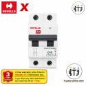 Havells [X7] 40A DP MCB | White | [DHMYCDPM040]