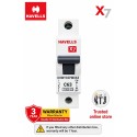 Havells [X7] 63A SP MCB | White [DHMYCSPM063]