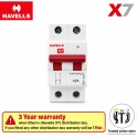 Havells X7 40A DP Isolator | White | DHMYIDPX040 Havells X7 40A DP Isolator | White | DHMYIDPX040