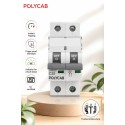 Polycab 32 Amp DP MCB, 10KA Polycab 32 Amp DP MCB, 10KA