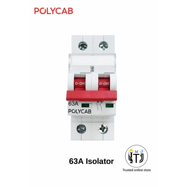 Polycab 63 Amp DP Isolator 