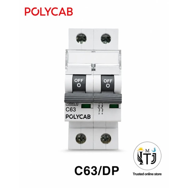 Polycab 63 Amp DP MCB , 10KA