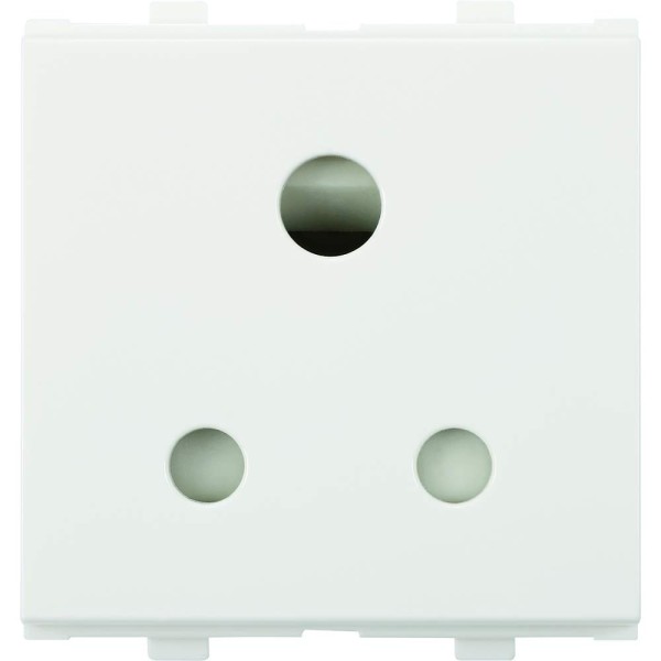 Anchor Penta 6A Socket with Shutter | 3 pin Socket (65203)