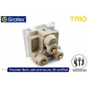 Gratex TRIO 25A Socket With Shutter, 2M Gratex TRIO 25A Socket With Shutter, 2M