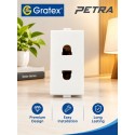 Gratex Petra 6A 2 Pin Socket 1M| White Gratex Petra 6A 2 Pin Socket 1M| White