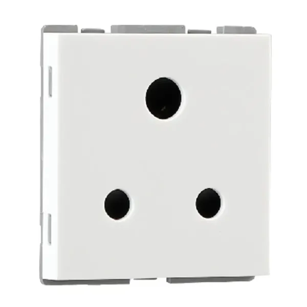Havells Reo Elegant , 6 A 3 Pin Socket - AHRKPXW063