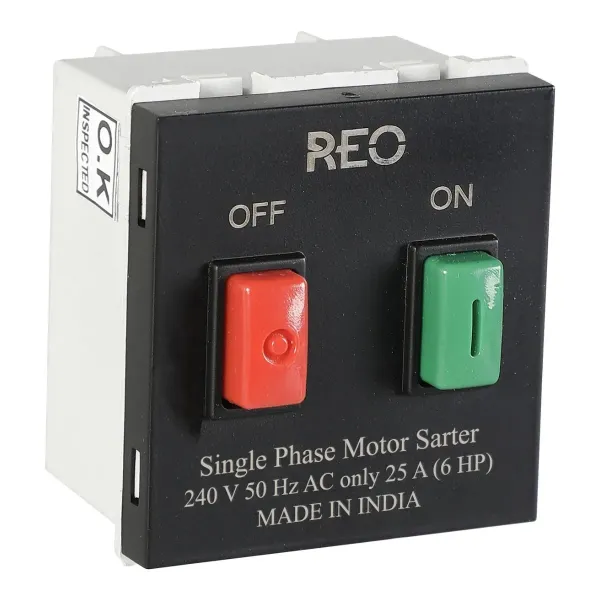 Havells Reo Elegant 25A Motor Starter-Graphite Grey, AHRSMXG251