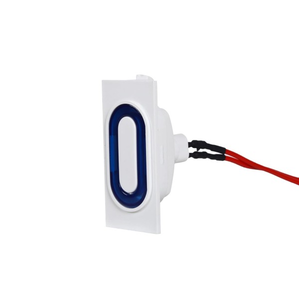 Gratex Modular Led Indicator Socket, 1M White