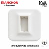 Anchor Roma Urban 1 Module Plate (66801WH)