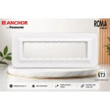 Anchor Roma Urban 8 Module Plate (66808WH)