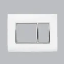 White with Chrome Collar - GINA