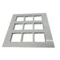 Anchor penta 18 Module Plate (65918) | Cover Plate with Base Frame Anchor penta 18 Module Plate (65918) | Cover Plate with Base Frame