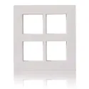 Anchor Penta 8 Module Plate (65908) - Hz | Cover Plate with Base Frame Anchor Penta 8 Module Plate (65908) - Hz | Cover Plate with Base Frame