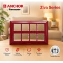 Anchor Ziva 16 Module Plate (68916CR) - Cherry Red