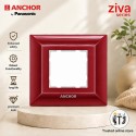 Anchor Ziva 2 Module Plate (68902CR) - Cherry Red