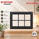 Anchor Ziva12 Module Plate (68912B) - Black Anchor Ziva12 Module Plate (68912B) - Black