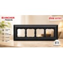 Anchor Ziva 8 Module Plate (68908B) - Black Anchor Ziva 8 Module Plate (68908B) - Black