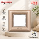 Anchor Ziva 2 Module Plate (68902BR) - Brass Anchor Ziva 2 Module Plate (68902BR) - Brass