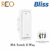 Havells Reo Bliss 10A 2 Way Switch 1M AHBSXXW102