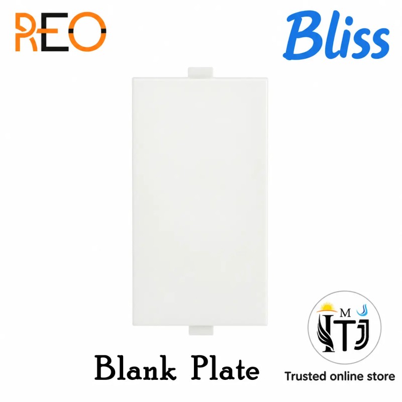 Havells Reo Bliss Blank Plate 1M| (AHBPIBWX01) Havells Reo Bliss Blank Plate 1M| (AHBPIBWX01)