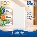Havells Reo Bliss Blank Plate 1M| (AHBPIBWX01) Havells Reo Bliss Blank Plate 1M| (AHBPIBWX01)