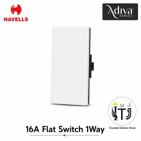 Havells Adiva 16A 1-WAY Switch Flat