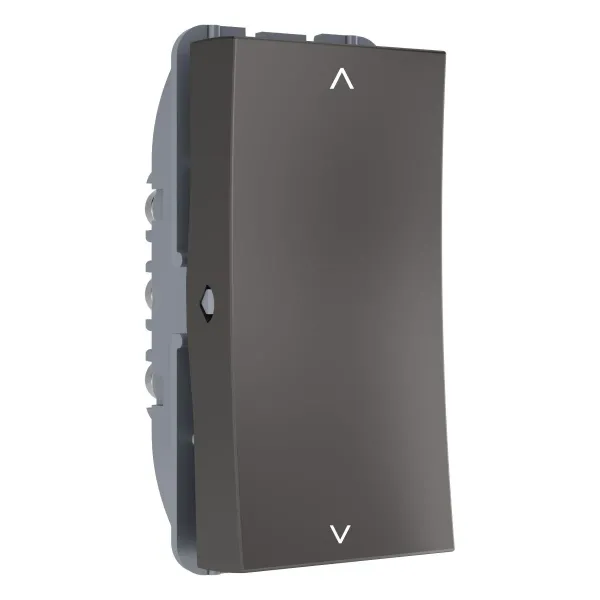 Havells Reo Elegant, 6A 2way Switch, Graphite Grey, 1 Module -  AHRSXXG062