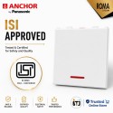 Anchor Roma Urban 20A Switch , 2M - White (66244)